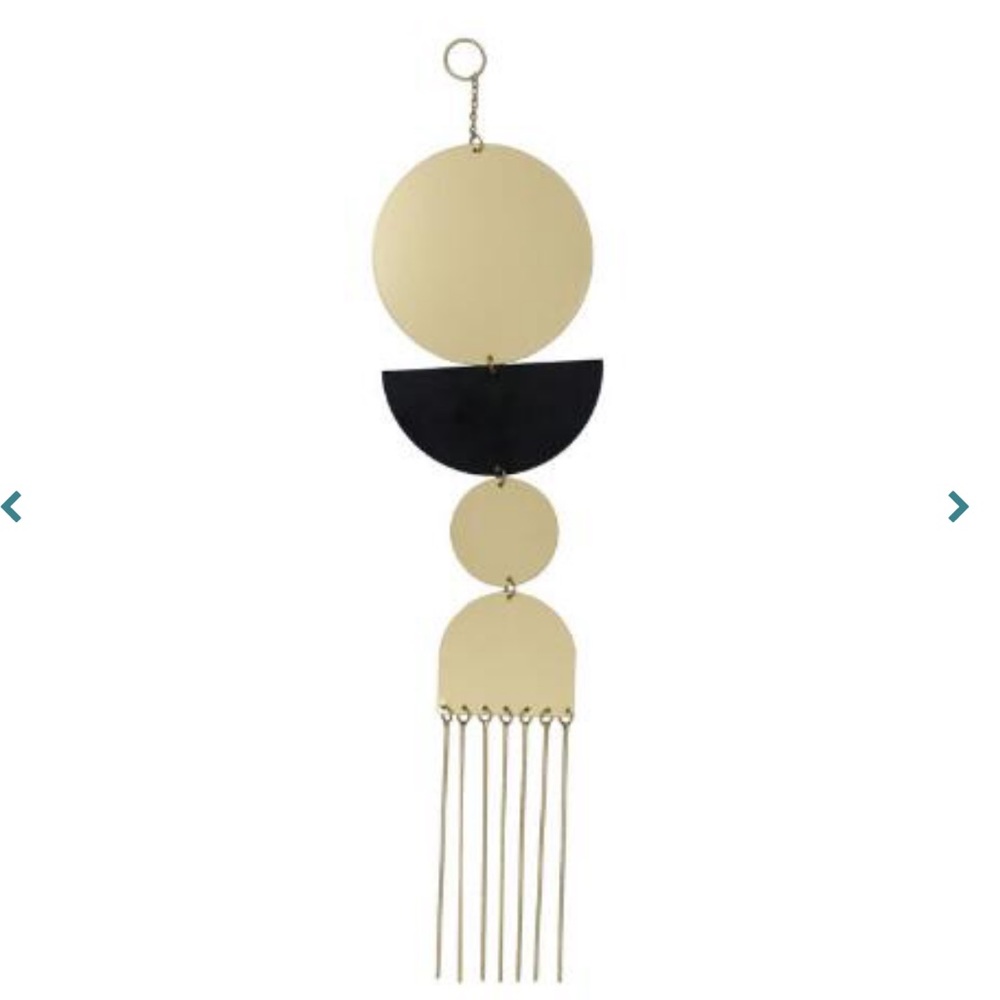 🍂 World Market Geo Shapes Wall Hanging